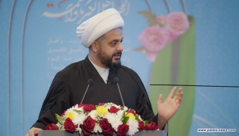 الخزعلي: "في العراق خير كثير من الموارد البشرية والمادية يسد حاجة أبناء شعبه"